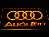 Audi R8 LED Neon Sign USB - Yellow - TheLedHeroes