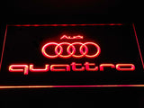 FREE Audi Quattro LED Sign - Red - TheLedHeroes