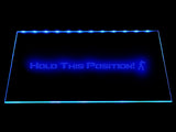 Counter Strike Global Offensive Hold This Position! LED Sign - Blue - TheLedHeroes