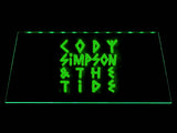 FREE Cody Simpson & The Tide LED Sign - Green - TheLedHeroes