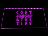 FREE Cody Simpson & The Tide LED Sign - Purple - TheLedHeroes