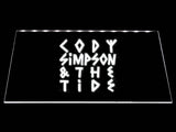 FREE Cody Simpson & The Tide LED Sign - White - TheLedHeroes