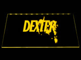 FREE Dexter (2) LED Sign - Yellow - TheLedHeroes