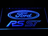 Ford RS ST LED Neon Sign Electrical - Blue - TheLedHeroes