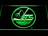 FREE Winnipeg Jets (5) LED Sign - Green - TheLedHeroes