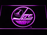 FREE Winnipeg Jets (5) LED Sign - Purple - TheLedHeroes