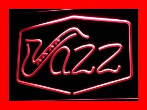 FREE Jazz Bar Music Live Pub Club LED Sign - Red - TheLedHeroes
