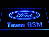 FREE Ford Team GSM LED Sign - Blue - TheLedHeroes