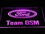 FREE Ford Team GSM LED Sign - Purple - TheLedHeroes