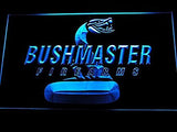 Bushmaster Firearms Hunting Logo LED Sign - Blue - TheLedHeroes