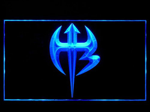 FREE Jeff Hardy Weapon LED Sign - Blue - TheLedHeroes