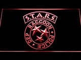 Biohazard Stars RPD Resident Evil LED Sign - Red - TheLedHeroes