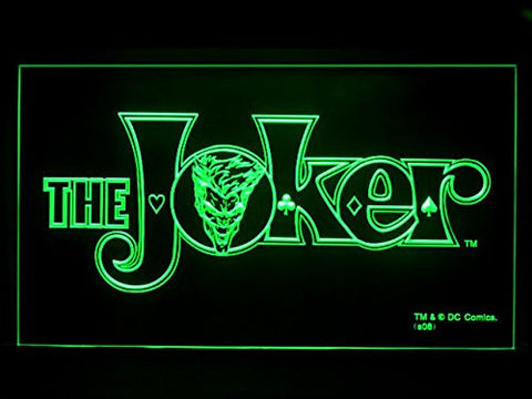 FREE The Joker LED Sign - Green - TheLedHeroes