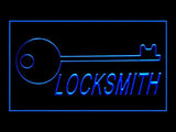 FREE Locksmith Keys Repair LED Sign - Blue - TheLedHeroes