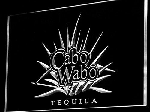 Cabo Wabo Tequila LED Sign - White - TheLedHeroes