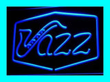 FREE Jazz Bar Music Live Pub Club LED Sign - Blue - TheLedHeroes