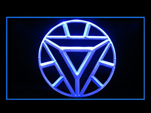 ARC Reactor Iron Man LED Sign - Blue - TheLedHeroes