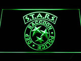 Biohazard Stars RPD Resident Evil LED Sign - Green - TheLedHeroes