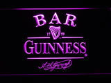 FREE Guinness BAR LED Sign - Purple - TheLedHeroes