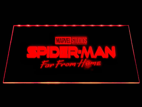 FREE Spider-Man Far From Home LED Sign - Red - TheLedHeroes