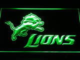 FREE Detroit Lions (3) LED Sign - Green - TheLedHeroes