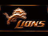Detroit Lions (3) LED Sign - Orange - TheLedHeroes