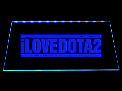 I Love Dota 2 LED Sign - Multicolor - TheLedHeroes