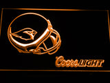 Arizona Cardinals Coors Light LED Sign - Orange - TheLedHeroes