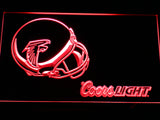 FREE Atlanta Falcons Coors Light LED Sign - Red - TheLedHeroes