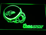 FREE Baltimore Ravens Coors Light LED Sign - Green - TheLedHeroes