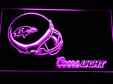 FREE Baltimore Ravens Coors Light LED Sign - Purple - TheLedHeroes