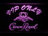 Crown Royal VIP Only LED Neon Sign USB - Purple - TheLedHeroes