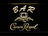 Crown Royal Bar LED Neon Sign USB - Yellow - TheLedHeroes