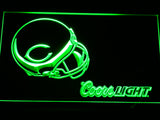 Chicago Bears Coors Light LED Sign - Green - TheLedHeroes