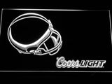 Cleveland Browns Coors Light LED Neon Sign USB - White - TheLedHeroes