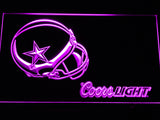 FREE Dallas Cowboys Coors Light LED Sign - Purple - TheLedHeroes