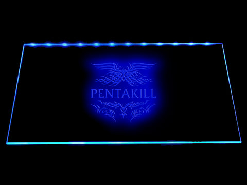 League Of Legends Pentakill LED Sign - Multicolor - TheLedHeroes