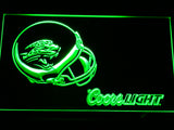 FREE Jacksonville Jaguars Coors Light LED Sign - Green - TheLedHeroes