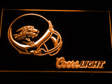 FREE Jacksonville Jaguars Coors Light LED Sign - Orange - TheLedHeroes