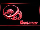 FREE Jacksonville Jaguars Coors Light LED Sign - Red - TheLedHeroes