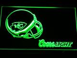 FREE Kansas City Chiefs Coors Light LED Sign - Green - TheLedHeroes