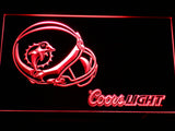 FREE Miami Dolphins Coors Light LED Sign - Red - TheLedHeroes