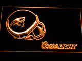 FREE New England Patriots Coors Light LED Sign - Orange - TheLedHeroes