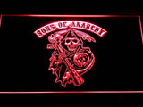 Sons of Anarchy LED Sign - Red - TheLedHeroes