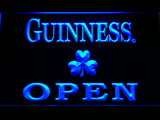FREE Guinness Shamrock Open LED Sign - Blue - TheLedHeroes