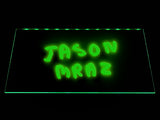 FREE Jason Mraz LED Sign - Green - TheLedHeroes