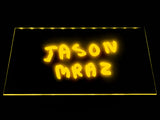 FREE Jason Mraz LED Sign - Yellow - TheLedHeroes