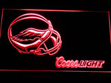 FREE Philadelphia Eagles Coors Light LED Sign - Red - TheLedHeroes
