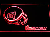 FREE Tampa Bay Buccaneers Coors Light LED Sign - Red - TheLedHeroes