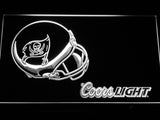 FREE Tampa Bay Buccaneers Coors Light LED Sign - White - TheLedHeroes
